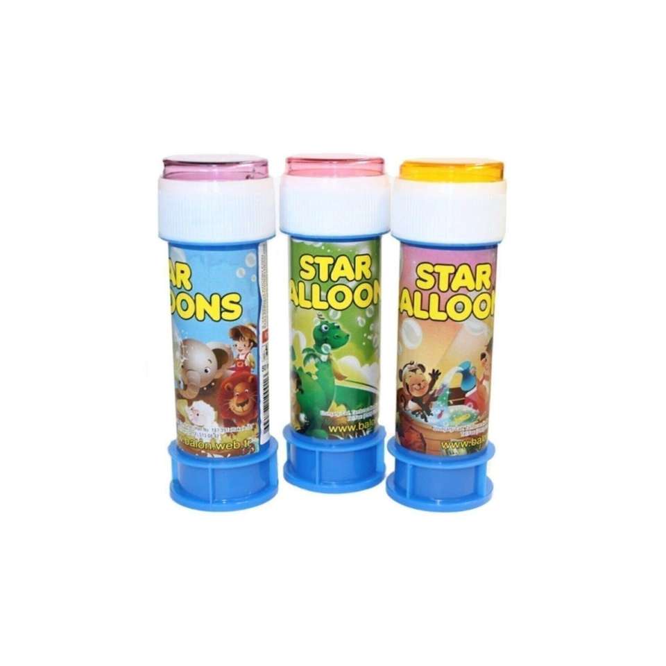 Star Bubbles Mini Bubble Foam Toy Maker 3 Pieces
