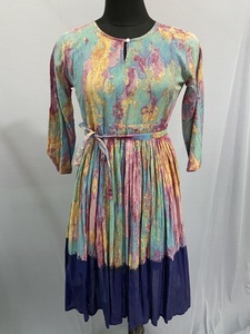 Fábrica personalizada de lino y algodón de moda de algodón 100% algodón Casual de las mujeres suave Casual bordado verano Middi vestidos de verano - Product Image 2