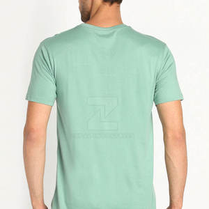 T-shirt pour homme personnalisé 100% coton de haute qualité respirant écologique fabriqué au Pakistan design le plus populaire en vente - Product Image 4