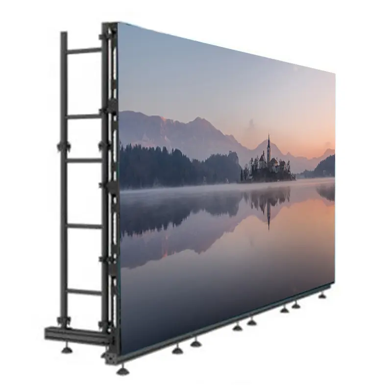 HD Impermeável Alta Resolução Alto Brilho Móvel Video Wall Rental Outdoor LED Screen Display
