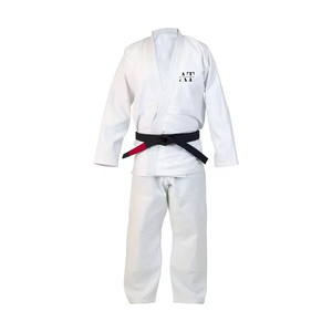 ชุดยูนิฟอร์ม Jiu Jitsu พิมพ์โลโก้ออกแบบล่าสุดสำหรับฝึกกังฟูชุดศิลปะการต่อสู้ - Product Image 4
