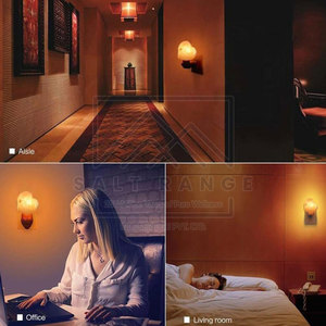 Hot Selling Carved Himalayan Heart Shape Salt <b>Lamp</b> with Light Bulb for Home Decor - Product Image 6