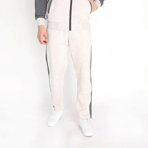 Survêtement élégant à capuche à blocs de couleurs pour hommes, doux et durable pour tous les jours, vêtements décontractés et activités athlétiques d'hiver, logo imprimé - Product Image 6