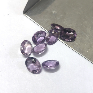 Lot de 8 pierres précieuses en améthyste naturelle, ovales facettées 10x8mm, 15,9 carats, qualité supérieure, vente en gros, 18,17 $ US pour l'ensemble - Product Image 2