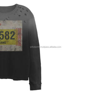 Venta al por mayor de peso pesado de algodón de los hombres chándal personalizado gimnasio Jogger conjunto de dos piezas para los hombres con logotipo transpirable chándal - Product Image 6