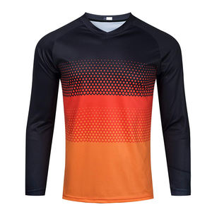 Camisetas de Motocross Transpirables, Resistentes al Viento, de Invierno, de Poliéster y Algodón, Ropa Deportiva, Nueva Llegada, Jersey de Motocicleta para Hombre - Product Image 1