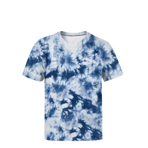 T-shirt tie-dye pour homme, design populaire et tendance, écologique, 100 % coton, coupe ample, décontracté, coupe-vent. - Product Image 4