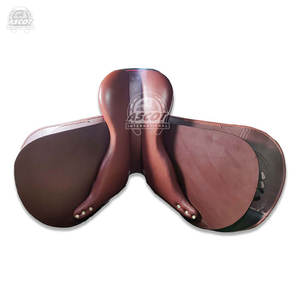Selle de cheval anglaise personnalisée de haute qualité en cuir importé néoprène ss raccords outillage à main en gros - Product Image 4