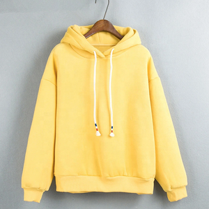 Sudaderas con capucha de algodón y poliéster para mujer, suéter polar con cremallera uo, Invierno - Product Image 5