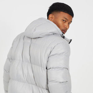 Soft <b>warm</b> winter puffer <b>jacket</b> featuring padded insulation durable stitching and comfortable daily wear - Product Image 5