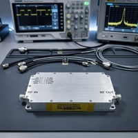 Fabricante de Amplificadores de Potencia RF de 500-2500MHz, Amplificador de Microondas de Banda Ancha GaN de 100W, Solución Personalizada para Equipos de Comunicación