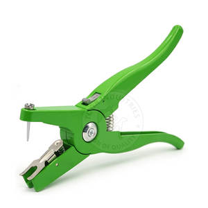 Alicates de etiqueta de oreja fáciles de usar con pasador reemplazable Herramienta de etiquetado de ganado Alicates de etiqueta de oreja con estuche - Product Image 1