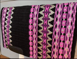 Cómoda almohadilla de sillín occidental al por mayor 100 lana contorno Show Pad Gel fieltro acolchado Ideal para equipo de equitación - Product Image 4