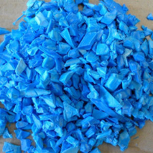 Restos de HDPE azul reciclados Restos de plástico de tambor azul HDPE de alta calidad ¡Listo para ser exportado ahora! - Product Image 5