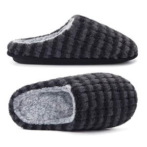 รองเท้าแตะโฟมผู้หญิง นุ่ม อุ่น สำหรับฤดูหนาว ใส่ในบ้าน นอกบ้าน สบาย รองเท้าสลิปเปอร์แบบสวม รับผลิตแบบ OEM ODM ขายส่ง - Product Image 1