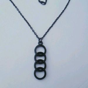 <b>Black</b> Metal <b>Necklace</b> New Fashion Moon Chain <b>Pendant</b> Simplicity <b>Necklaces</b> for Women Jewelry Accessories Party Charm Gift - Product Image 6