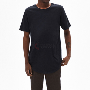 Camiseta de algodón 100% al por mayor para hombre, camiseta informal básica lisa de manga corta con cuello redondo y ajuste regular GSM, logotipo personalizado en blanco - Product Image 1