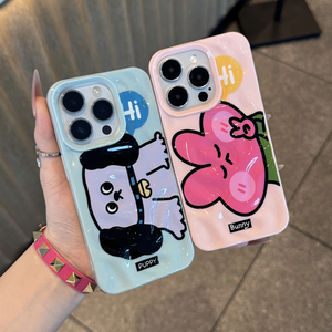 Funda de teléfono de lujo con patrón de dibujos animados personalizable de animales bonitos para iPhone 17 16 15 14 Pro Max patrón de <span class=keywords><strong>meteorito</strong></span> de moda de alta calidad - Product Image 4