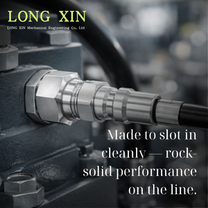 สแตนเลส bspt R1/2 "-14เกลียวตัวผู้ Quick Coupler plug 1/2" ติดตั้งตรง HEX22 L52mm JTSP-12PM - Product Image 4