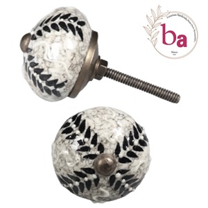 Precio de fábrica de artesano directo perillas de cerámica de colores mezclados CK 558 tiradores de manija de gabinete de cajón para armario de cocina comedor tocador - Product Image 1