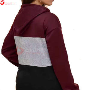 Sweat-shirts à capuche pour femmes de qualité supérieure, décontractés, en tricot, 100% coton, vêtements d'hiver, personnalisables avec impression personnalisée - Product Image 5