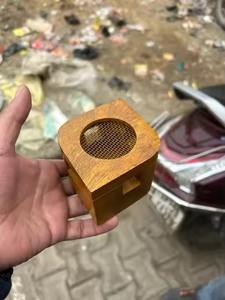 Quemador de incienso de madera tallado decorativo hecho a mano de alta calidad con incrustaciones de latón para sala de estar al precio más barato - Product Image 4