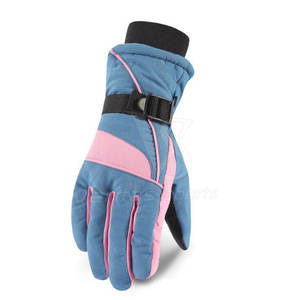 Guantes de Esquí Dobles Negros para Adultos, Guantes de Invierno para la Nieve, Impermeables y Resistentes al Desgaste, con Guantes Interiores - Product Image 2