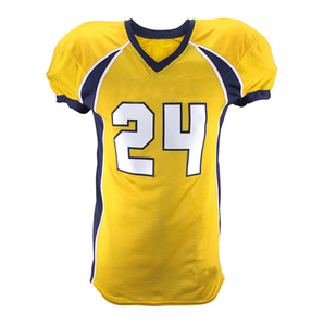 Nuevo uniforme de camiseta de fútbol americano juvenil, ropa de camiseta transpirable y económica con mangas cortas - Product Image 5