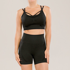 GAF Vêtements de sport sans couture pour femmes Running Back Peach Hip Fitness Yoga For Women Yoga Set - Product Image 5