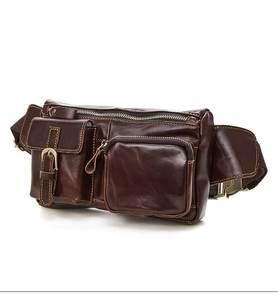 Cuir véritable Hommes Chest Pack Fashion Messenger Shoulder Travel Crossbody Sling Bag entièrement personnalisé - Product Image 1