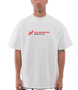 Camiseta Extra Grande de Lujo de Alta Calidad para Hombre, Personalizable, 100% Algodón, Cuello Redondo, Corte Cuadrado, Gruesa - Product Image 1