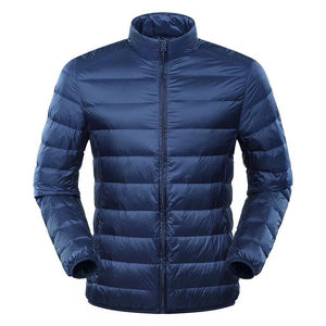 Hot Sale Good Quality New Men Casual Winter Coated Puffer Jackets Fashionable Solid Color Hooded Plus Size Front Zipper Closure - Product Image 6