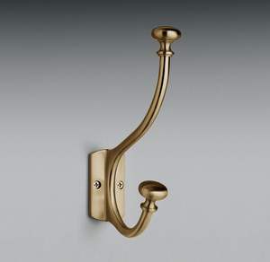 Luxury inspired heavy brass wall <b>hooks</b> for elegant boutique interiors that demand both charm and sturdiness - Product Image 4