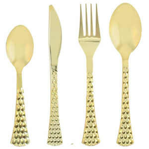 ชุดสลัดเครื่องเงินชุดรับประทานอาหารสแตนเลสเครื่องใช้บนโต๊ะอาหารโต๊ะอาหารเป็นมิตรต่อสิ่งแวดล้อมใช้ในงานแต่งงานงานเลี้ยงร้านอาหาร - Product Image 3