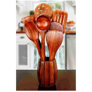 Ustensiles à salade personnalisés en résine écologique, couleur personnalisée moderne, compatibles lave-vaisselle, pour la cuisine à domicile, fabriqués en Inde - Product Image 3