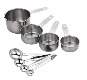 Fournisseur en gros Cuillère à mesurer en acier inoxydable Cuillère à soupe de poudre Cuillère à café cuillère sarcelle Cuillère à mesurer - Product Image 2