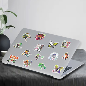 Splatoon autocollants pour enfants adolescents 50 pièces Cool jeux de tir décalcomanie pour ordinateur portable vélo guitare bagages téléphone ordinateur <span class=keywords><strong>Skateboard</strong></span> - Product Image 4