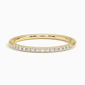 14K Or Lab Grown Diamond 0.11ctw Round Brilliant Cut Ring Fine Jewelry Pave Setting Engagement Diamond Halo Ring For Women - Product Image 1