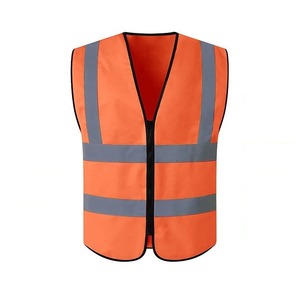 Gilet de travail de construction haute visibilité coloré gilet de sécurité gilet réfléchissant avec bandes réfléchissantes - Product Image 5