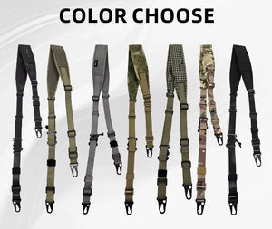 ハンティング アウトドア スポーツ QDスイベル クイックアジャスト ナイロン タクティカル 2ポイント パッド入り ガンスリング - Product Image 1