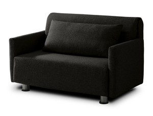 EVERGREENWEB Piccolo Divano Letto Matrimoniale 120 cm Made in Italy Convertibile Pieghevole con Materasso e Rivestimento Rimovibile Salvaspazio - Product Image 6