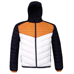 Customized Men's Puffer <b>Jacket</b> Windbreaker Winter Coat Warm Thick <b>Padded</b> <b>Hooded</b> Breathable Down <b>Jacket</b> for Cold Weather Wear - Product Image 2