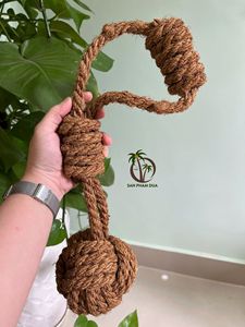 Bola de fibra de coco Natural de la más alta calidad, juguete para perros, el mejor proveedor mayorista para aplicación de mascotas, juguete para mascotas de fibra de coco, juguete para masticar - Product Image 2