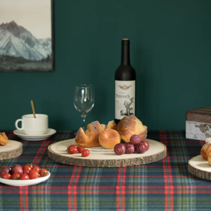 Plateau en bois nouveau Design élégant fait à la main pour la Table de fête à manger utiliser un plateau en bois pour tasse à thé servant un ensemble de 2 plateaux en bois - Product Image 4