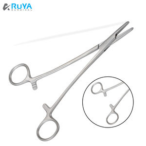 Soporte de aguja de madera de Crile para dentistas, sujeción de trinquete dentado de 16cm, Forceps de bloqueo, hecho en Pakistán, CE ISO PK - Product Image 6