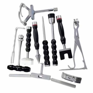 Outils chirurgicaux manuels complets d'instruments de chirurgie orthopédique de 11 pièces pour les opérations de fémur de tibia de colonne vertébrale de genou de hanche - Product Image 6