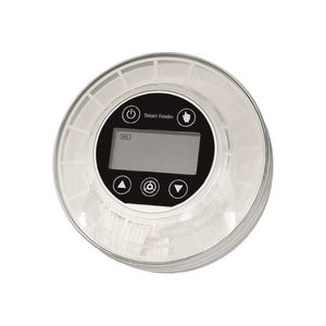 Distributeur automatique de nourriture pour poissons d'aquarium, écologique, rechargeable, avec minuterie, écran LCD et emballage en boîte, en plastique - Product Image 3