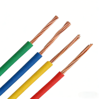 Fil électrique Bvr 1,5 mm 2,5 mm 4 mm 6 mm, fil de terre monobrin 2,5 mm 4 mm, rouleau de câble électrique, câble électrique pour maison, fil Bv Bvr Bvv