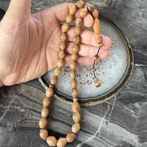 Cuentas de oración de madera musulmana Tasbih Cuentas de oración de mano islámicas Cuentas de Rosario musulmán Oración musulmana islámica Tasbih - Product Image 1