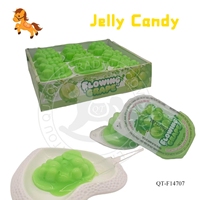 Bonbons gélifiés en forme de nourriture multicolores, saveurs personnalisables, casher, halal, burger, pizza, bonbons gélifiés 3D, garniture sucrée, ISO/HACCP/BRC
